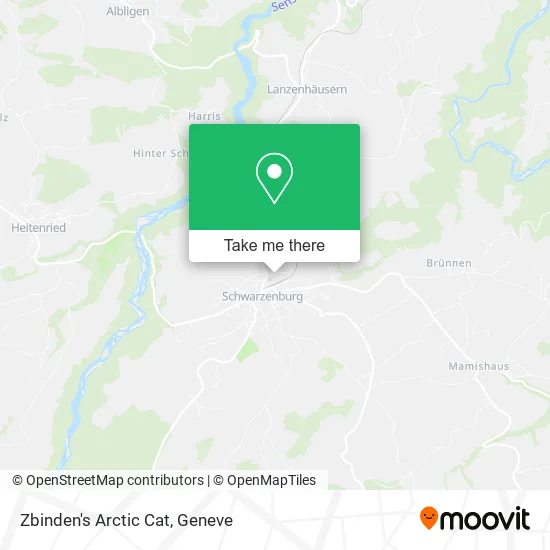 Zbinden's Arctic Cat map