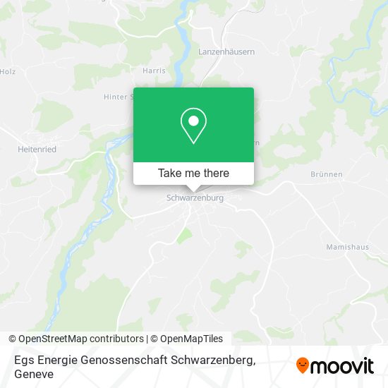 Egs Energie Genossenschaft Schwarzenberg map
