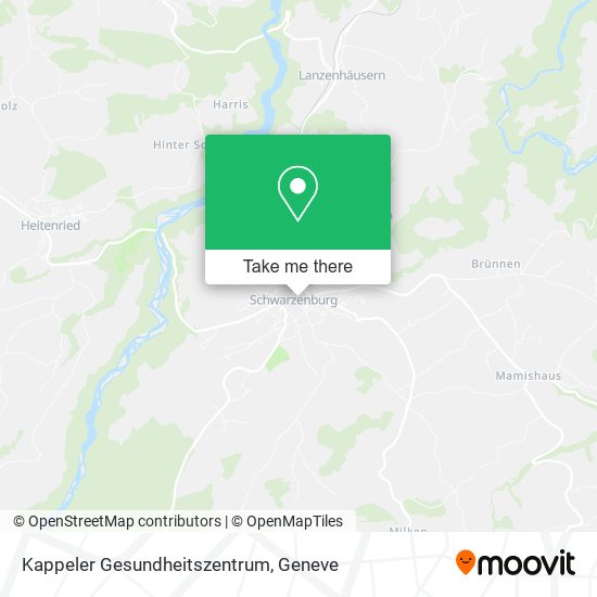 Kappeler Gesundheitszentrum map