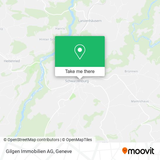 Gilgen Immobilien AG map