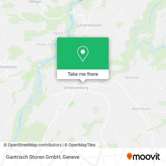 Gantrisch Storen GmbH map