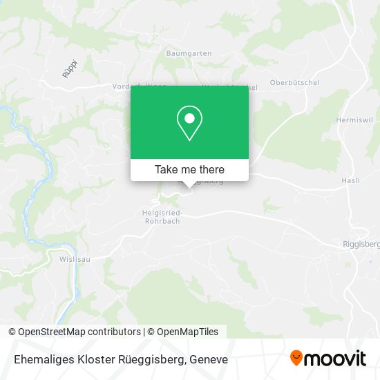 Ehemaliges Kloster Rüeggisberg map