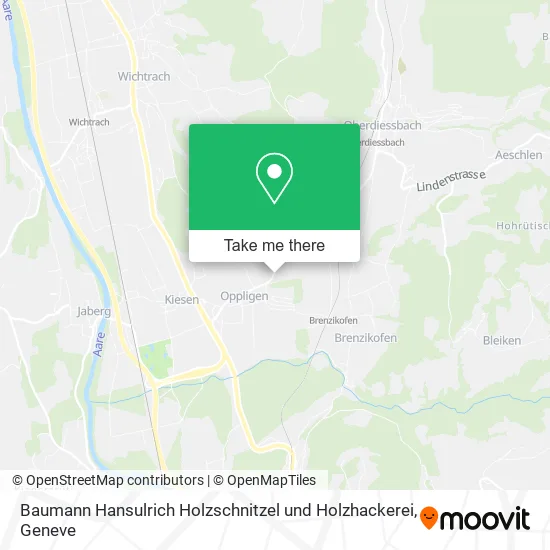 Baumann Hansulrich Holzschnitzel und Holzhackerei map