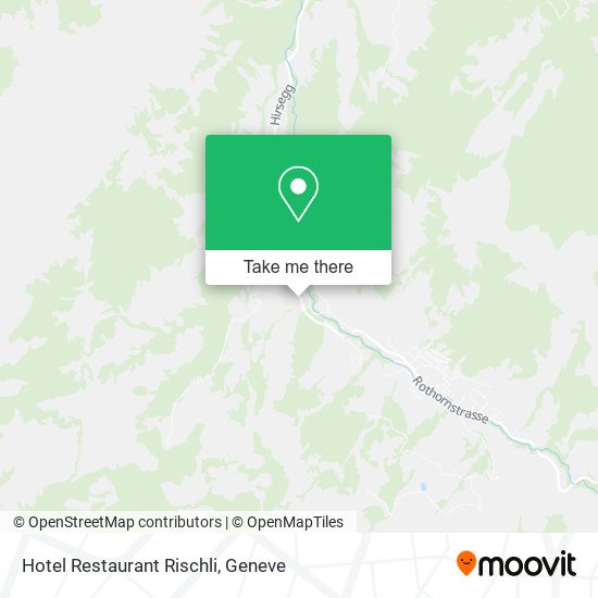 Hotel Restaurant Rischli map