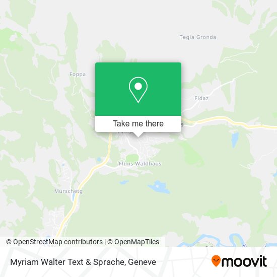 Myriam Walter Text & Sprache map