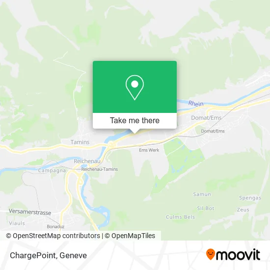 ChargePoint map