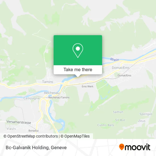 Bc-Galvanik Holding map