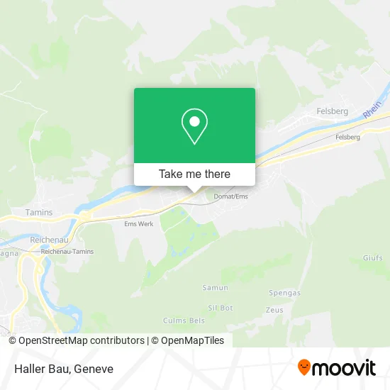 Haller Bau map