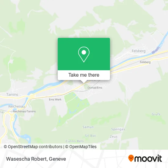 Wasescha Robert map