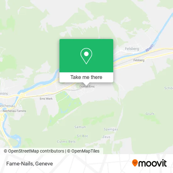 Fame-Nails map