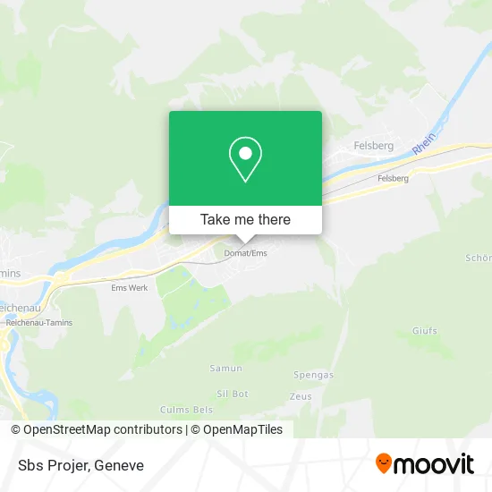 Sbs Projer map