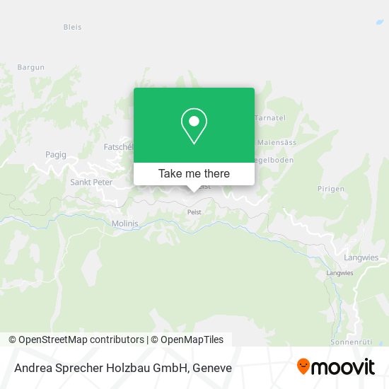 Andrea Sprecher Holzbau GmbH map