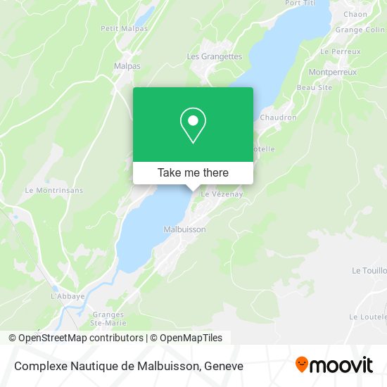 Complexe Nautique de Malbuisson map