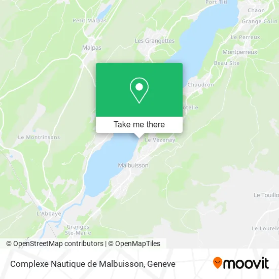 Complexe Nautique de Malbuisson map