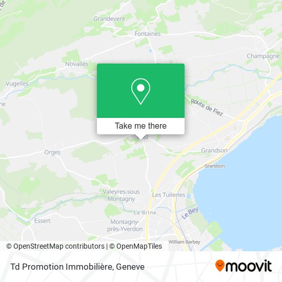 Td Promotion Immobilière map