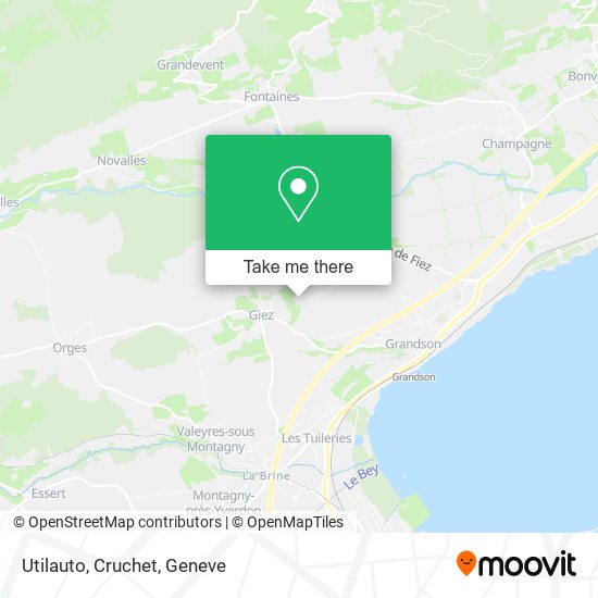 Utilauto, Cruchet map