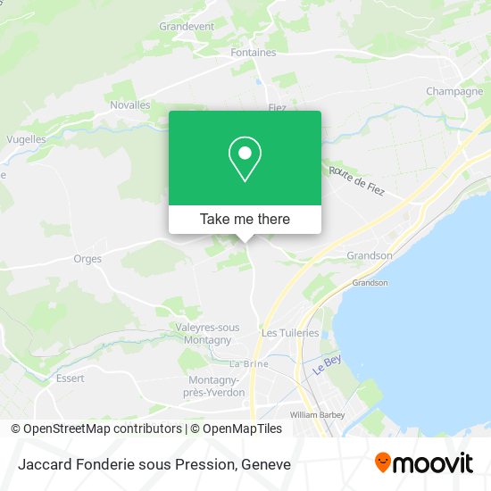 Jaccard Fonderie sous Pression map