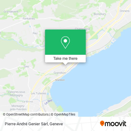 Pierre-André Genier Sàrl map