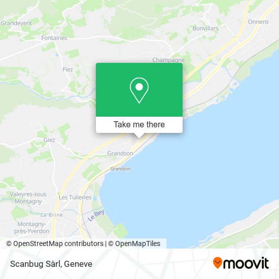 Scanbug Sàrl map