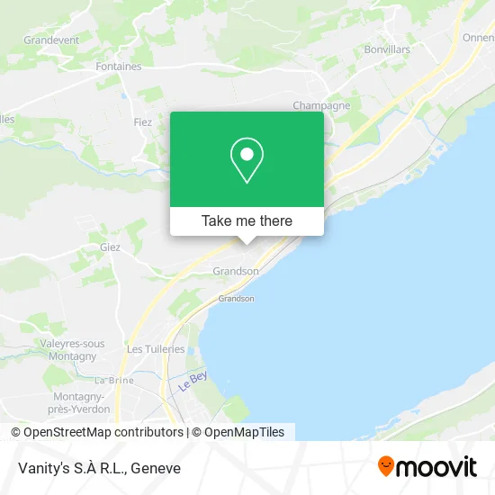 Vanity's S.À R.L. map