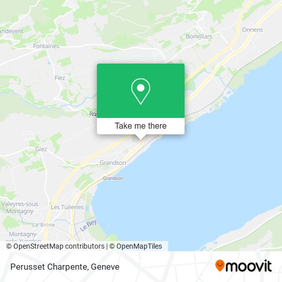 Perusset Charpente map