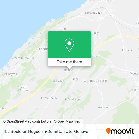 La Boule or, Huguenin-Dumittan Ute plan