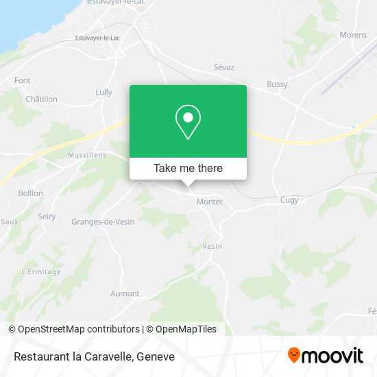 Restaurant la Caravelle map