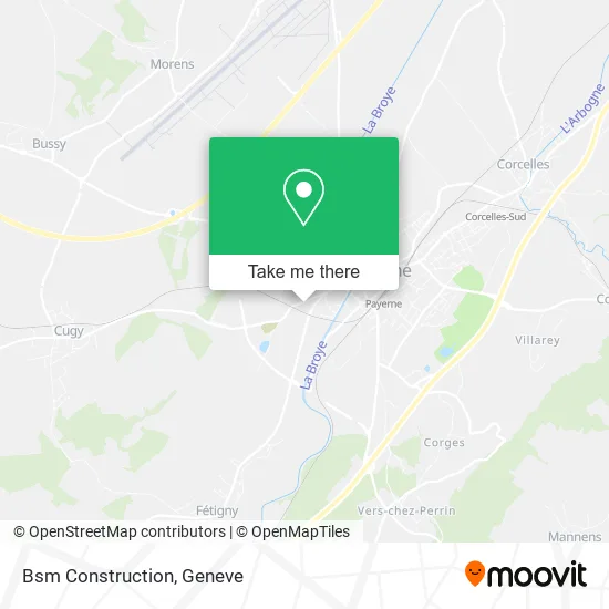 Bsm Construction map