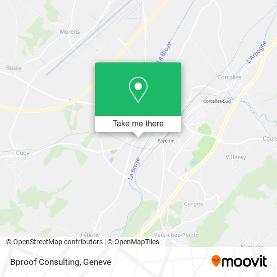 Bproof Consulting map