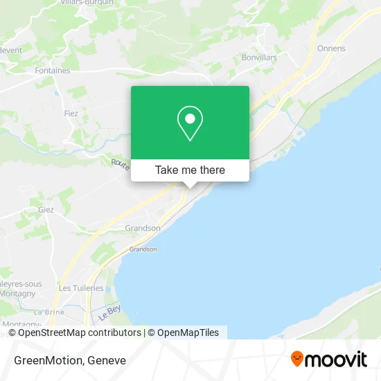GreenMotion map