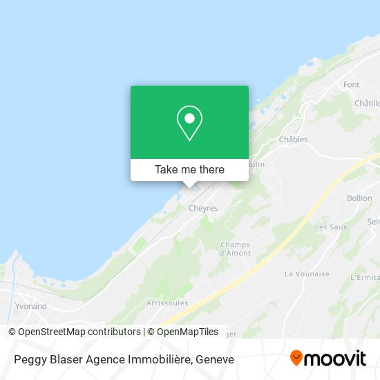 Peggy Blaser Agence Immobilière map