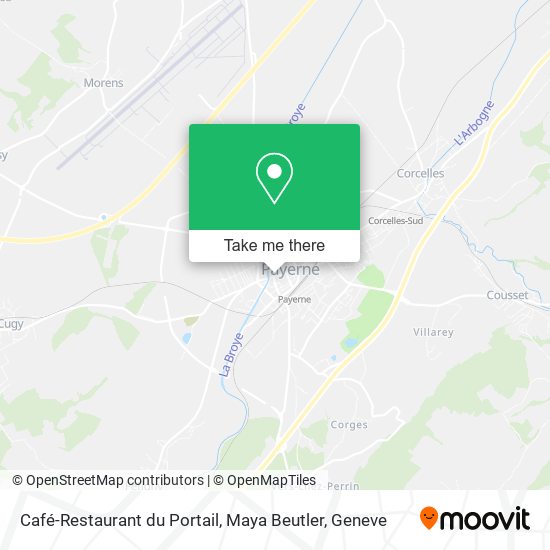 Café-Restaurant du Portail, Maya Beutler map