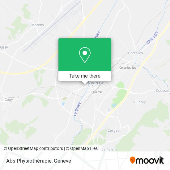 Abs Physiothérapie map