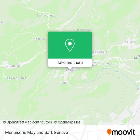 Menuiserie Mayland Sàrl map