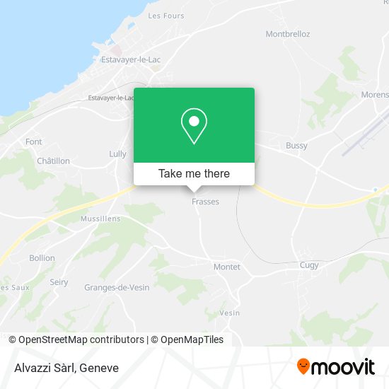 Alvazzi Sàrl map