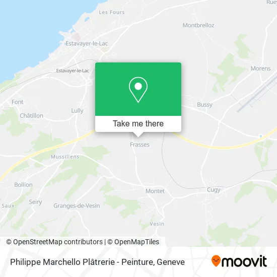 Philippe Marchello Plâtrerie - Peinture map