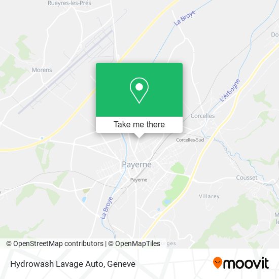 Hydrowash Lavage Auto map