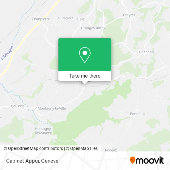 Cabinet Appui map