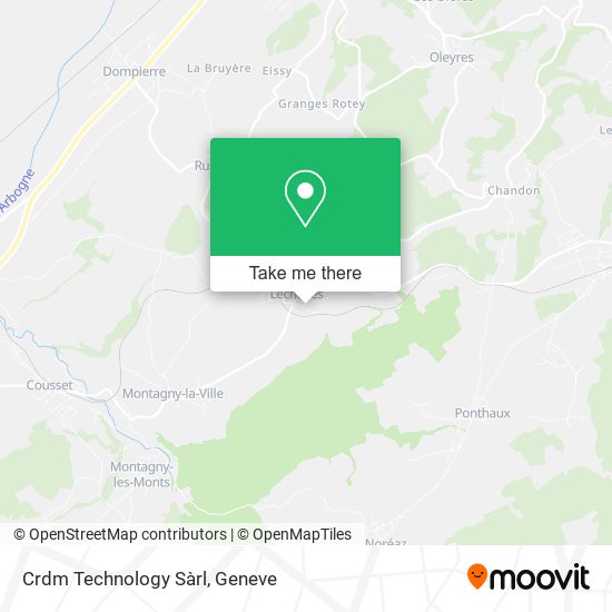 Crdm Technology Sàrl map
