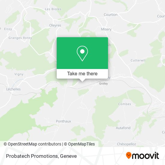 Probatech Promotions map