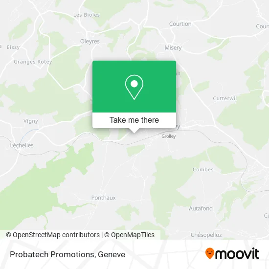 Probatech Promotions map