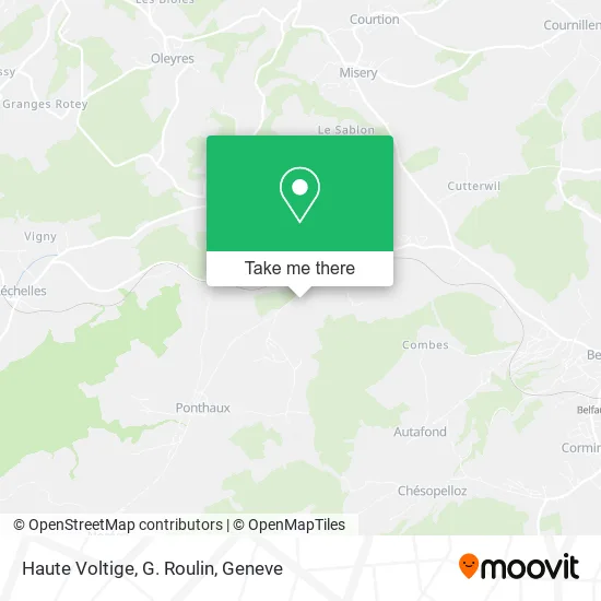 Haute Voltige, G. Roulin map