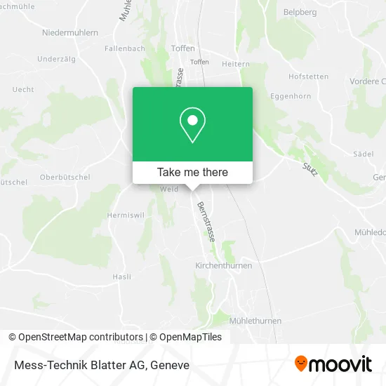 Mess-Technik Blatter AG map