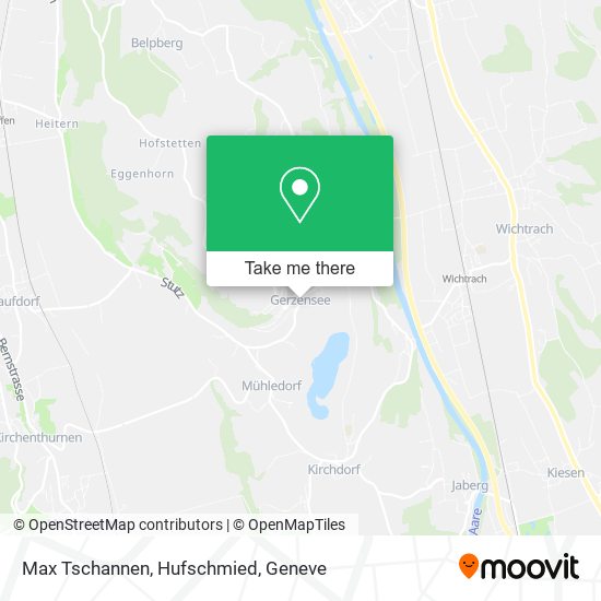 Max Tschannen, Hufschmied map