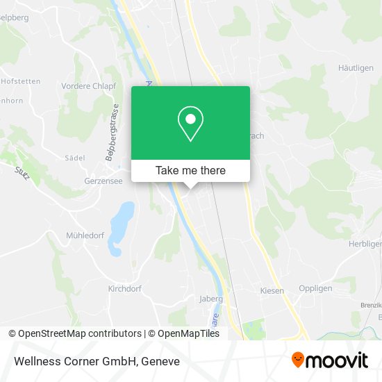 Wellness Corner GmbH map