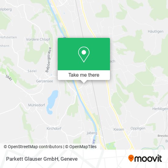 Parkett Glauser GmbH map