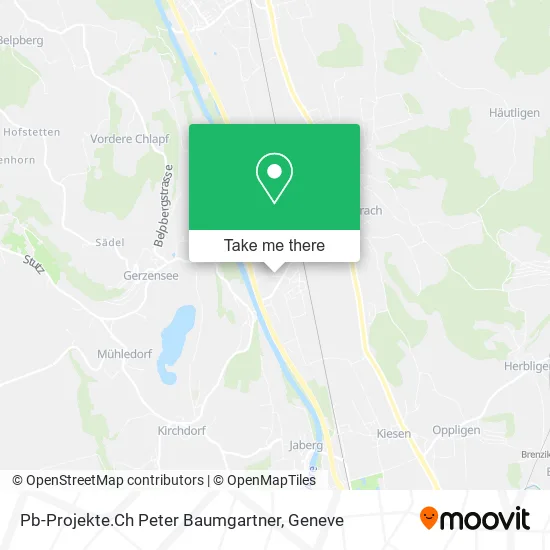 Pb-Projekte.Ch Peter Baumgartner map