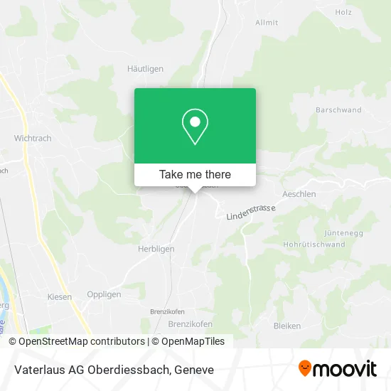 Vaterlaus AG Oberdiessbach map