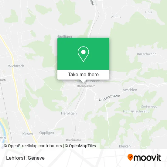 Lehforst map