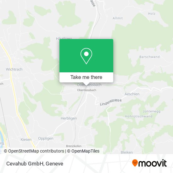 Cevahub GmbH map